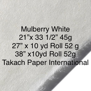 Japanese Mulberry Paper - Takach Paper International