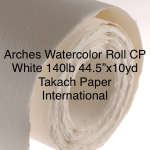 Arches Watercolor Paper Roll 140 lb. Cold Press